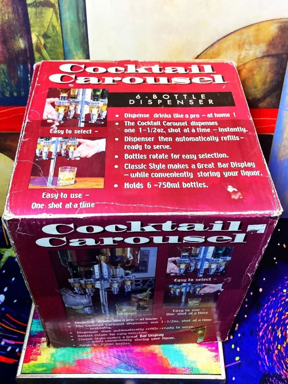 Cocktail Carousel : 6 - Bottle Dispenser